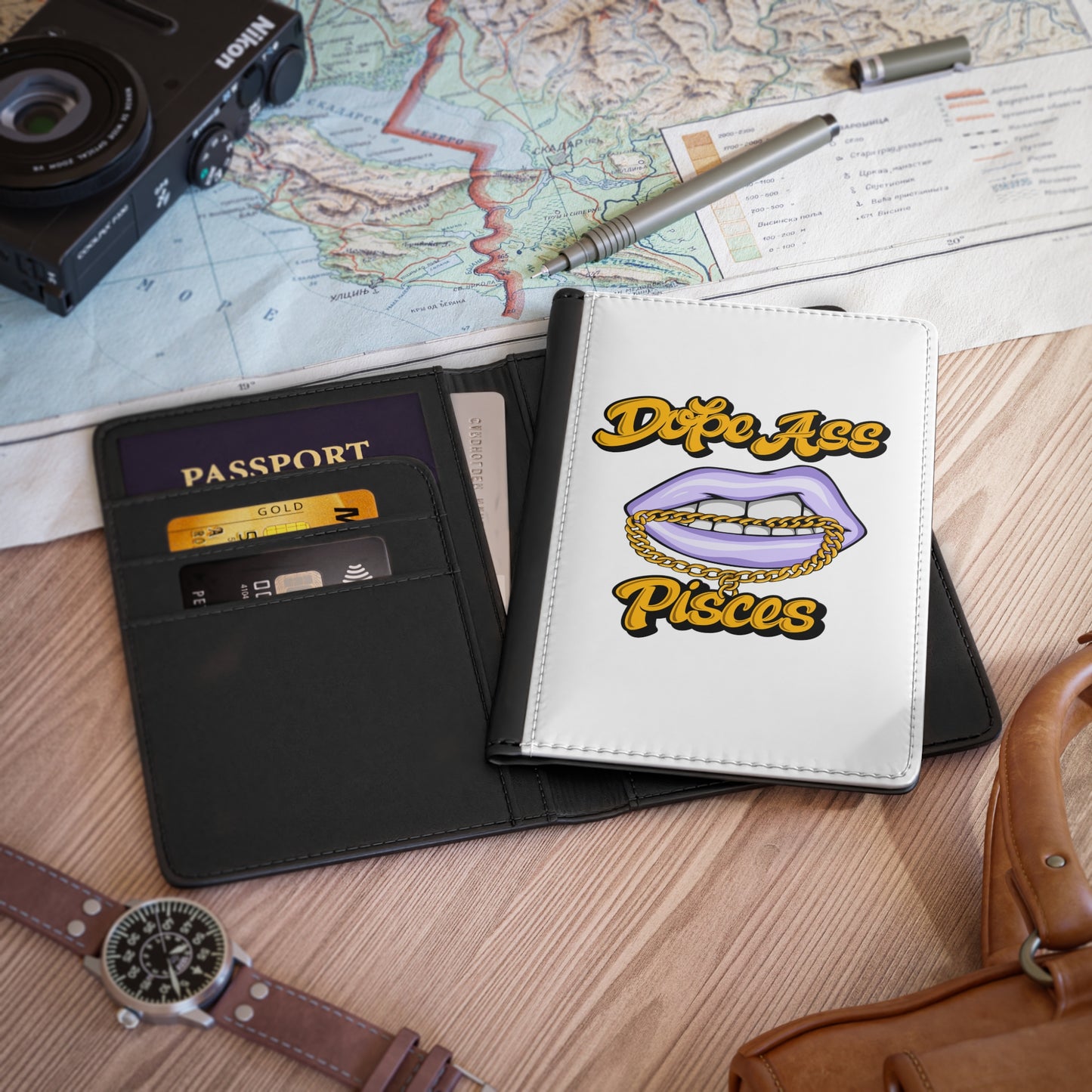 Pisces Passport Cover