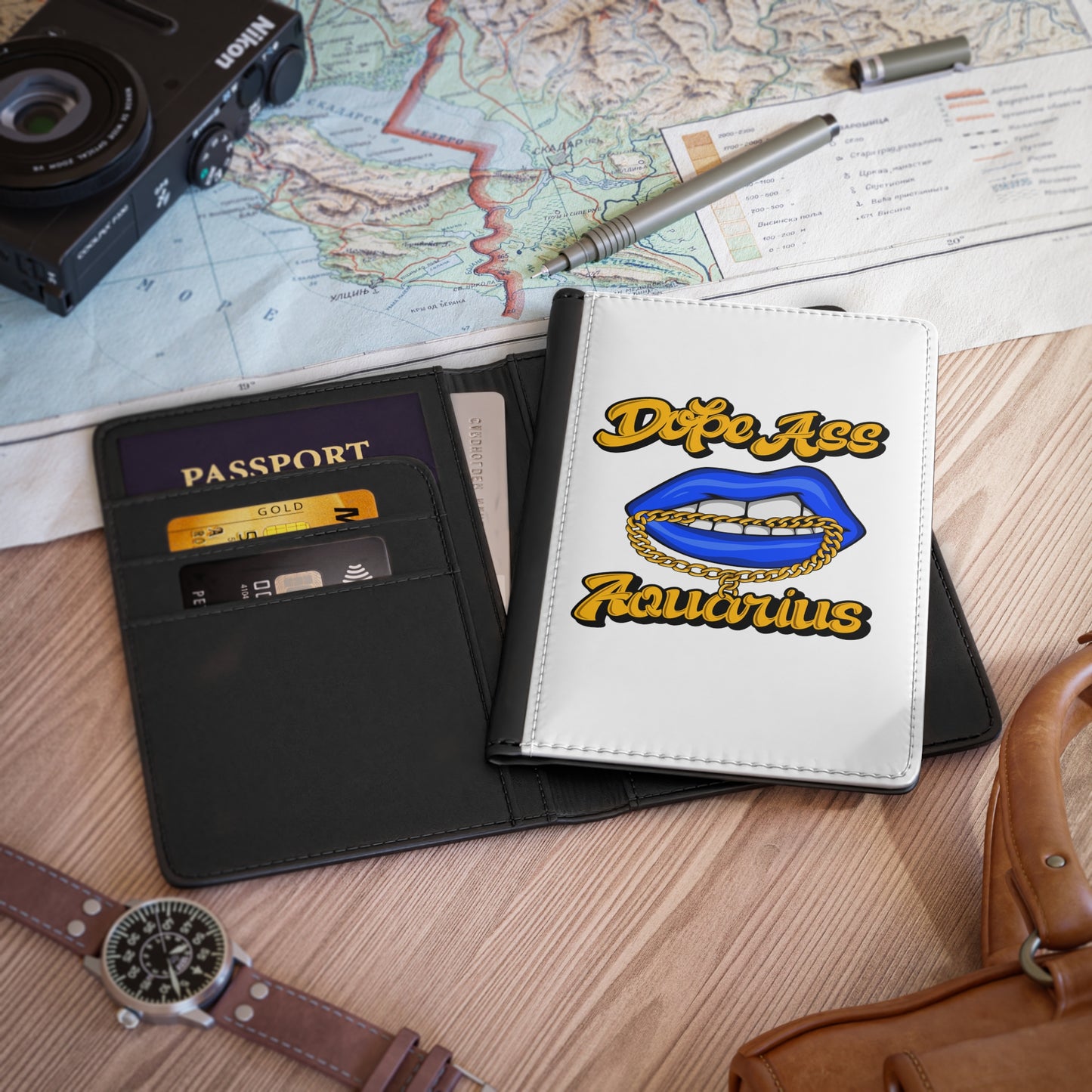 Aquarius Passport Cover