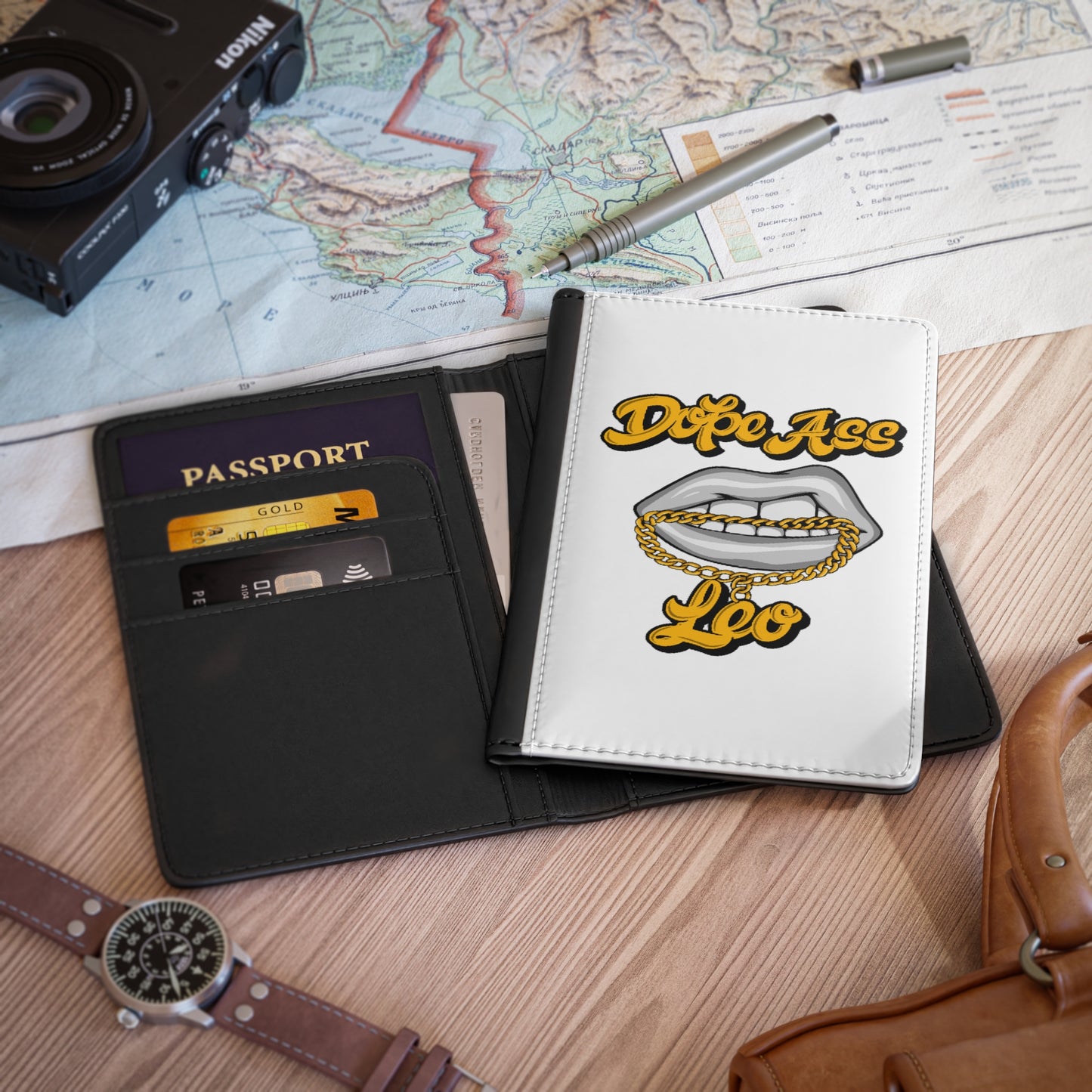 Leo Passport Cover