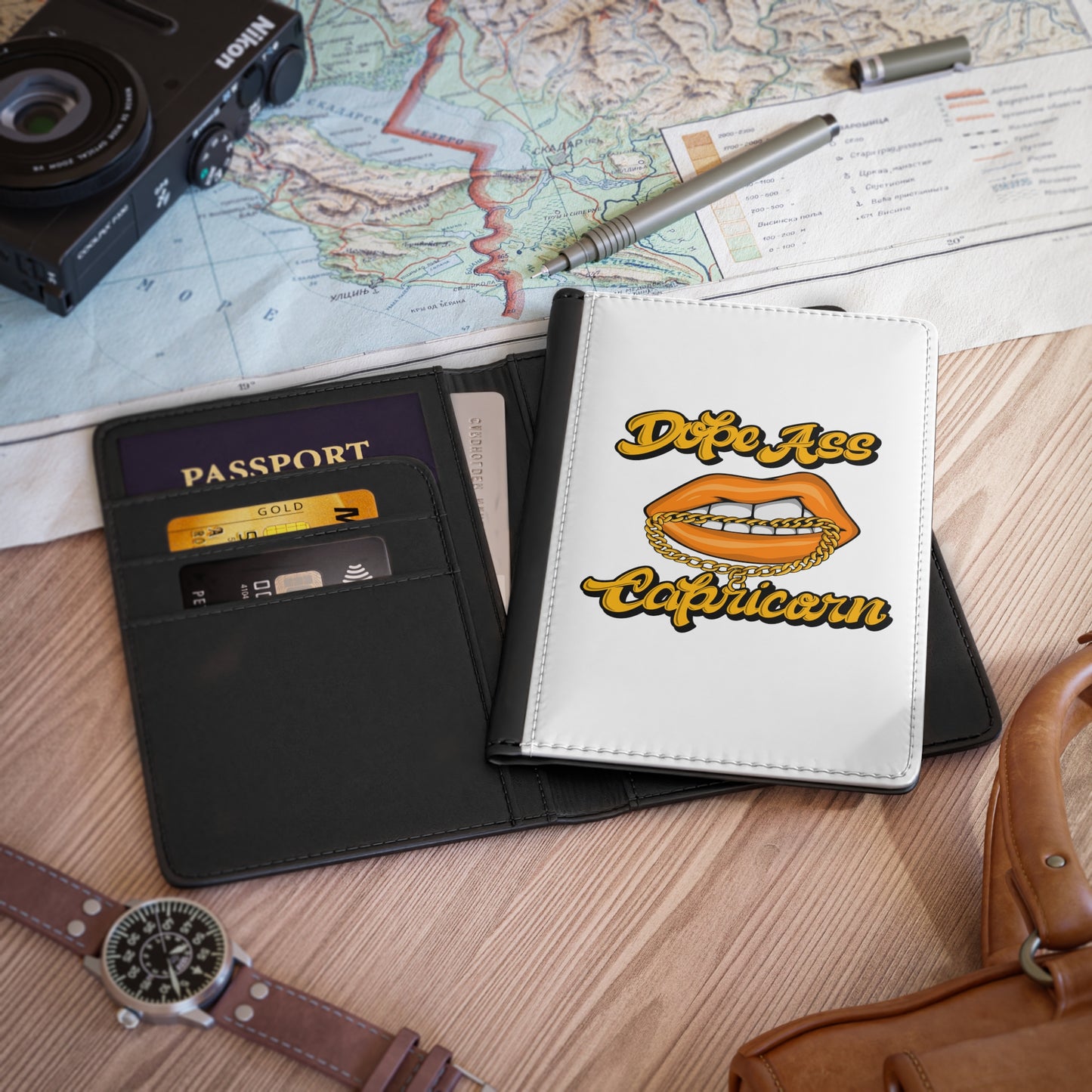 Capricorn Passport Cover